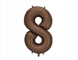 Party Deco Fólia Lufi, Size 86cm, mocca, héliummal is fújható