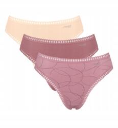 Sloggi Go Crush High Leg, 3 db-os szett, Size XL, 95% pamut, 5% elasztán (10219672V002-1235)