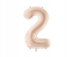 Party Deco Fólia lufi, Size 72cm, c. bézs