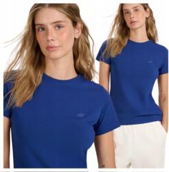 4F Női Póló, pamut, elasztán, kerek nyakkivágás, slim szabás (4FWMM00TTSHF2255)