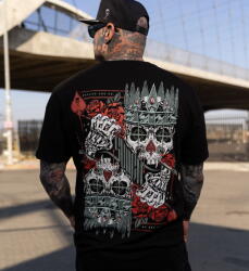 SULLEN tricou pentru bărbați SULLEN - PREMIUM - SPADES AND HEARTS - SCM5800_JTBK