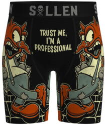 SULLEN boxeri pentru bărbați SULLEN - TRUST ME - SCA7483_BK