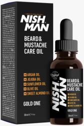 NishMan Gold One Ulei pentru barba si mustata 30ml