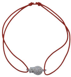 Flippy Bratara cu nod dublu din Argint 925, model Bufnita cu pietre, 0.98 g (TEO-05988)
