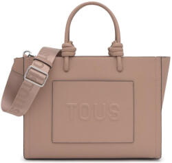 Tous La Rue De piele Geantă de damă Shopper De umăr Maro 2002207943 (2002207943)