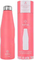 Estia Home Art Travel Flask Save the Aegean Reciclabil Sticlă Termos Oțel inoxidabil Fără BPA 750ml Fusion Coral 01-16586 (01-16586)
