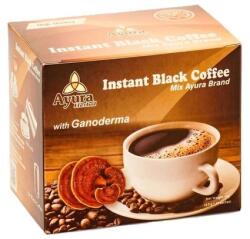 Ayura Herbal Black Coffee Mix cafea instant cu ciuperci Ganoderma și stevia (10buc)
