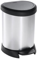 Keter Szemetes Curver Deco Bin 20 L Ezüst /Fekete (STP012211242)