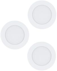 EGLO 98631 - 3 darabos FUEVA beépíthető LED lámpatest LED/5W/230V 98631 (EG98631)