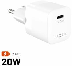 FIXED Mini USB-C Reise-Ladegerät 20W White (FIXC20M2-C-WH) - oneclick