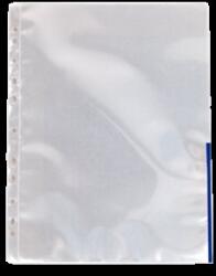 Esselte Genotherm, lefűzhető, felül/oldalt félig nyitott, A4, 105 mikron, víztiszta, ESSELTE, kék (E55365)