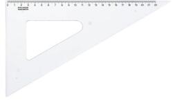 KOH-I-NOOR Háromszög vonalzó, műanyag, 60 °, 22 cm, KOH-I-NOOR (TKOH7447501) - irodasziget