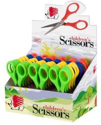 ICO Olló display, iskolai, hegyes, 13, 5 cm, ICO "Süni", vegyes szín (TICO029H)