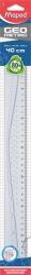 Maped Vonalzó, műanyag, 40 cm, MAPED "Geometric (IMA242040) - irodasziget