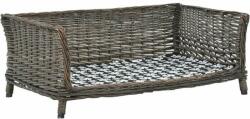 vidaXL 90x54x35 cm grey 170776