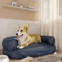 vidaXL 88x65 cm navy pleather 171315