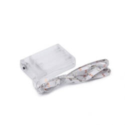 Family Decor színes elemes LED szalag 1m (55885) (f55885) - aqua