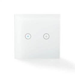 Nedis Intrerupator Dual Smart WiFi, Nedis (WIFIWS20WT)