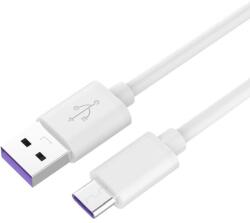 PremiumCord Cablu PremiumCord USB 3.1 C/M - USB 2.0 A/M, încărcare super rapidă 5A, alb, 2m (ku31cp2w)
