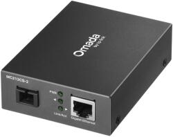TP-Link MC212CS-20 Convertor de fibră RJ45 GbE la 1000 Mbps SM SC WDM Bi-Di 1310/1550 20 km (MC212CS-20)