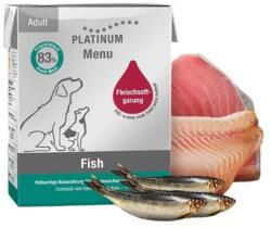 PLATINUM Platinum Menü Hal Felnőtt nedves kutyatáp 12x375g