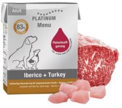 PLATINUM Platinum Menü Ibériai Sertés Pulyka Felnőtt nedves kutyatáp 12x375g