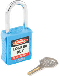  matlock biztonsági lockout lakat - egyedi kulcsos mtl9507920k