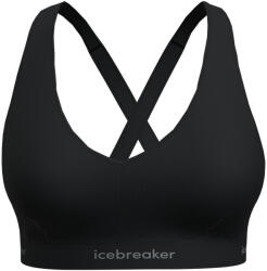 Icebreaker Merino 125 Cool-Lite Sprite Racerback Bra Black Női melltartó XL