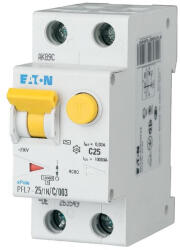 Eaton áramvédő kismegszakító 10kA, 1P+N, pfl7-25/1n/c/003-a-de-263550 (263550)