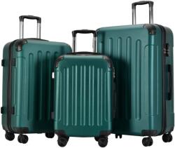 BONTOUR vertical 4 kerekes borönd szett dzsungelzöld (120840-JungleGreen)