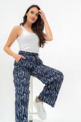 BUDMIL Bő szárú hosszúnadrág Női XL s. kék-fehér 20630148-003251-0599