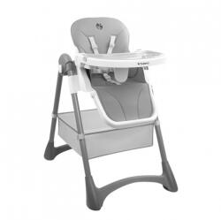 Tulano Összecsukható etetőszék 8 fokozatú ülés beállítás, vízálló anyag, szürke (TN-MORSEL-30-GREY)