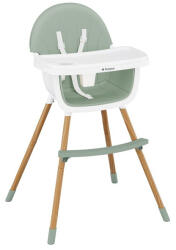 Tulano Etetőszék gyerekeknek lábtartóval, 3 éves korig, zöld (TN-MORSEL-GREEN)