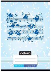 Nebulo Füzet, A5, hangjegy, 36-16, Mix minták, Nebulo 16 DB/CSOMAG (HJ-MM-A5) - nyomtassingyen