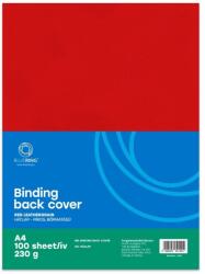 Bluering Hátlap, A4, 230 g. bőrhatású 100 db/csomag, Bluering® piros - iconink