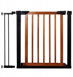 SPRINGOS állítható Biztonsági rács 75-96cm - fekete-barna (SPRI-SG0003B)