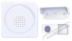 Solight Vezeték nélküli csengő, elemes, 200 m, fehér, Learning Code funkció