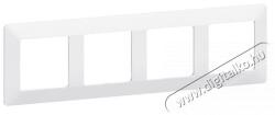 Legrand 754004 Valena Life 4-es keret - fehér