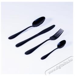 TOO KT-402 B Spark 16 db-os fekete evőeszköz készlet