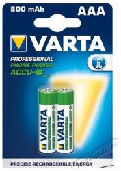 VARTA Professional AAA (HR03) 800mAh akku 2db