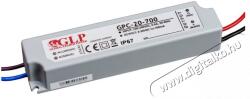  GLP GPC-20-700 19.6W 3~28V 700mA IP67 LED tápegység