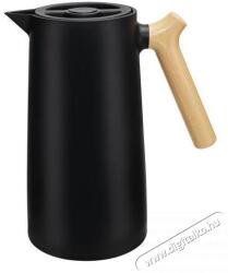 Toro Üvegbetétes termosz, 1 l, fekete