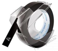 DYMO 3D 9mmx3m fekete műanyag szalag