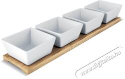 Lamart LT9020 KÍNÁLÓ TÁLAK 4DB 38X9 BAMBOO (42003023)