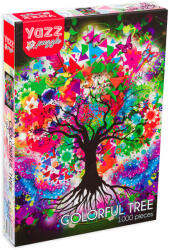 Yazz Puzzle Yazz Puzzle din 1000 de piese - Copac multicolor (3808) Puzzle
