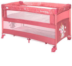 Lorelli Up& Down Utazóágy - Rózsaszín Egyszarvús (10080062151)