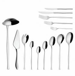  70 darabos evőeszközkészlet 8 személyre, fényes ezüst BERLINGER HAUS BH-2763