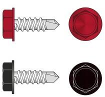 Rocast Surub Autoforant Cap Hex Forma K 7504 Otel Vopsit-4.2x16 R 7043 (7504K42166S)