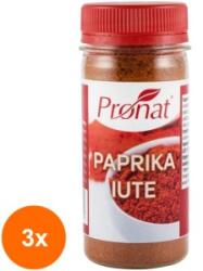 Pronat Pet Pack Set 3 x Paprika Iute, Macinata, 50 g