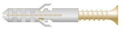 Rocast Combinatie Standard-Diblu+Holz Surub 10x50 +HZ Pal 6.0x60 (AA.01110060S)